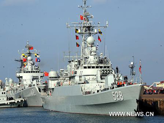 Военные корабли Китая примут участие в совместных с Россией военно-морских учениях в Японском море