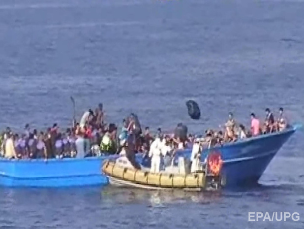 ВМС Италии: В Средиземном море затонуло судно с мигрантами, минимум 40 погибших