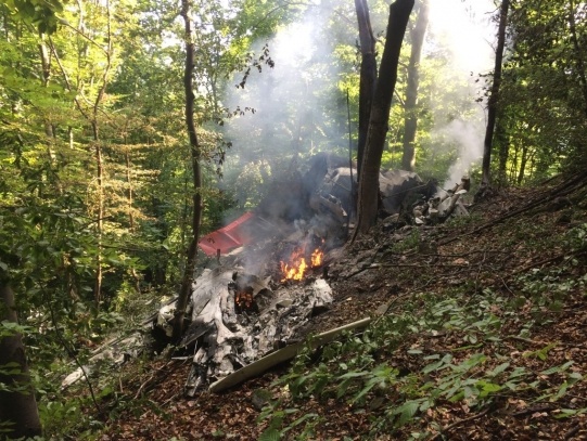 В Словакии столкнулись два спортивных самолета, погибли не менее семи человек