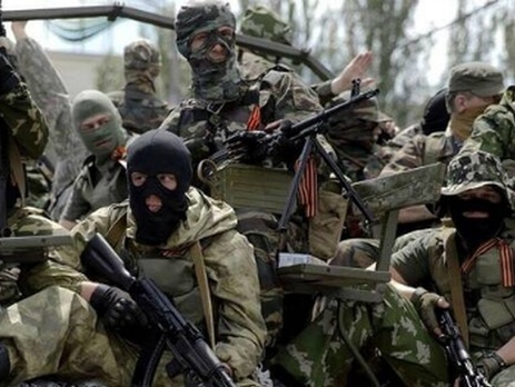 Os militantes do grupo aterrorizou Cérebro Lisichansk