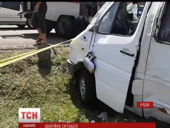 СМИ: В Грузии в ДТП пострадали двое украинцев