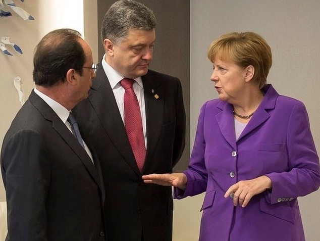 Президент Порошенко отбыл в Берлин