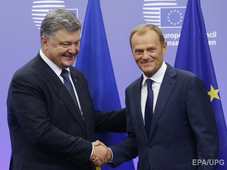 Порошенко и Туск обсудили возможное участие Украины в будущем Энергетическом союзе ЕС