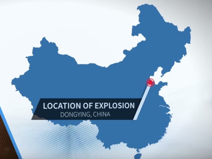 В Китае прогремел очередной взрыв на химзаводе, один человек погиб