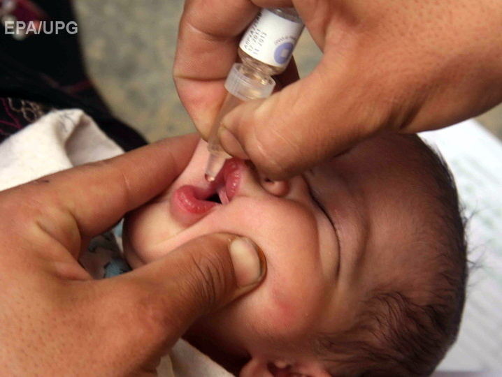 Минздрав: Циркуляция вируса полиомиелита ставит под угрозу всех непривитых детей в Украине
