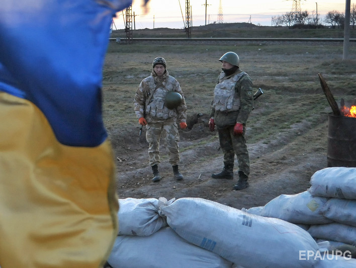 На админгранице с оккупированным Крымом пропали трое украинских десантников