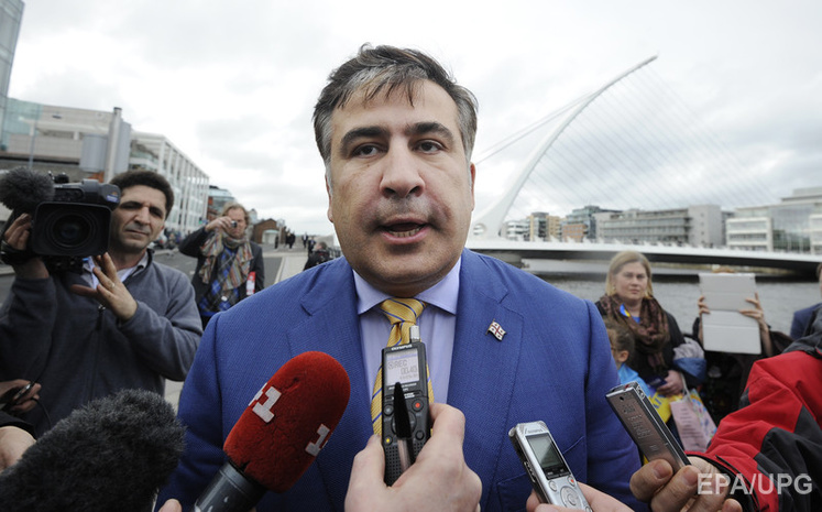Саакашвили о протестах в Молдове: Это антиолигархическое движение, которое отвечает настроениям в Украине