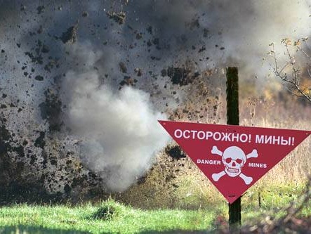 Луганская ОГА: В Станично-Луганском районе военные обнаружили пять тел боевиков, подорвавшихся на минах