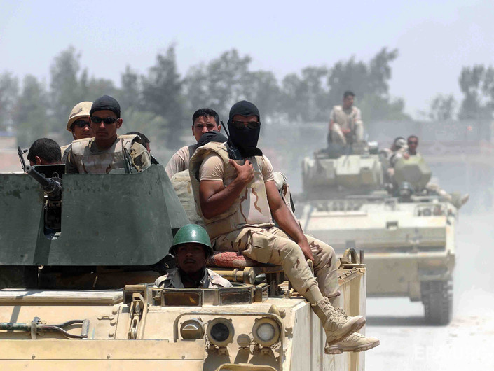 В ходе операции на Синайском полуострове армия Египта уничтожила более 300 боевиков ИГИЛ