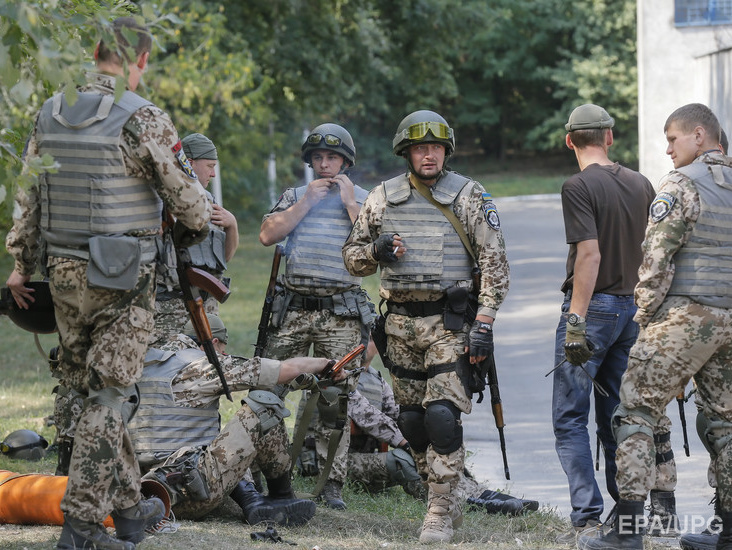 Пресс-центр АТО: На Донбассе зафиксирован один хаотичный обстрел украинских позиций