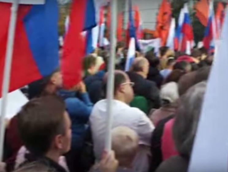 В Москве прошел митинг оппозиции. Видео