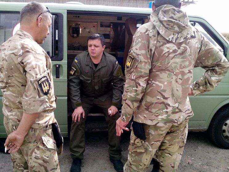 Семенченко: Крымские ветераны батальона "Донбасс" присоединятся к блокаде