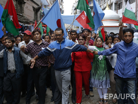 AFP: В Непале в ходе протестов против новой Конституции погибли более 40 человек