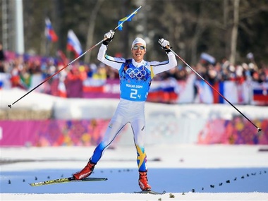 Шведы взяли "золото" в лыжной эстафете