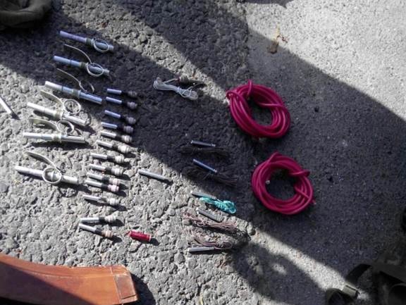 Во Львовской области СБУ изъяла у демобилизованных бойцов АТО оружие и взрывчатку