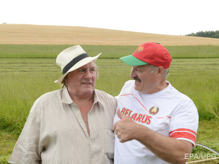 СМИ: Лукашенко выделил $2 млн на фильм с Депардье