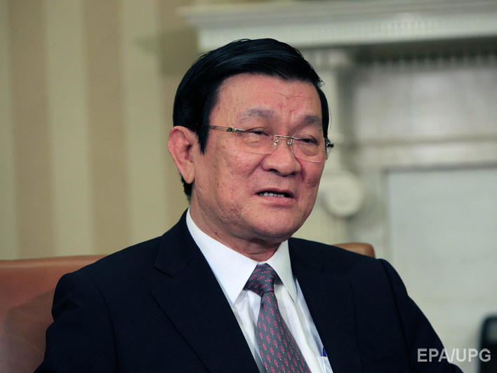 AP: Президент Вьетнама считает, что строительство островов Китаем нарушает международное право