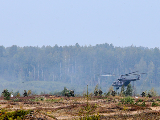 В Беларуси проходят совместные с РФ военные учения
