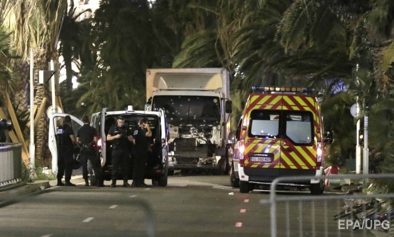 Теракт в Ницце унес жизни 84 человек. Фото: ЕРА