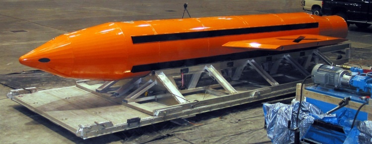 Бомба BLU-120 – предшественница MOAB. Фото: af.mil