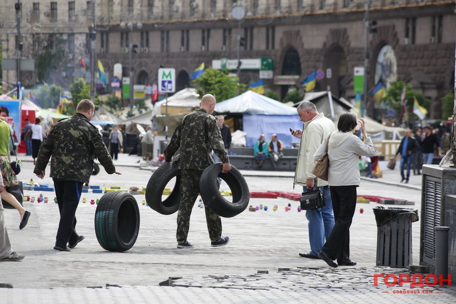 Майдан незалежности, май 2014