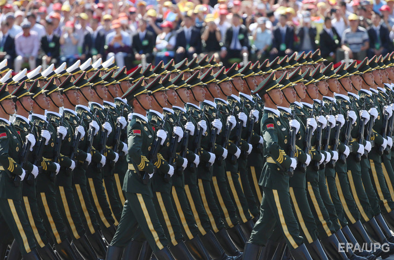 В Китае прошел парад в честь годовщины окончания Второй мировой войны. Фоторепортаж / Гордон