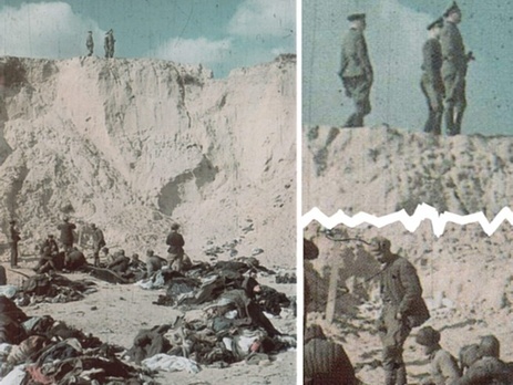 Киевлянка Хорошунова в дневнике 1941 года: В Бабьем Яру убивают ни в чем не повинных евреев, зарывая их полуживыми. Немцы не любят тратить лишних пуль