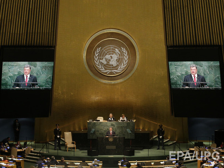 Порошенко: Участие Украины в миротворческих операциях ООН дает нам право рассчитывать на такую же помощь