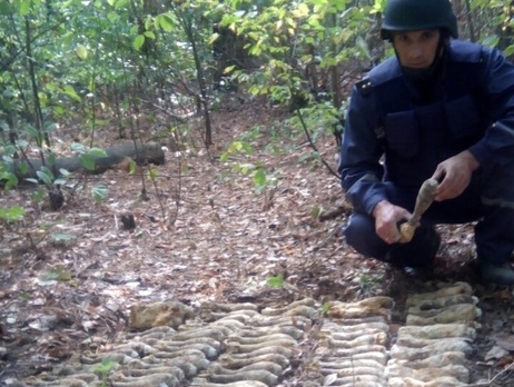 В Киеве пиротехники обнаружили 739 боеприпасов