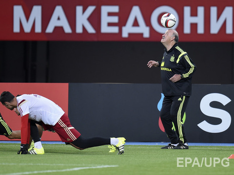 Тренер сборной Испании объявил состав на матч с Украиной