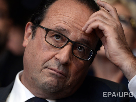 Олланд: Активизация России в Сирии не влияет на позицию Франции по Украине