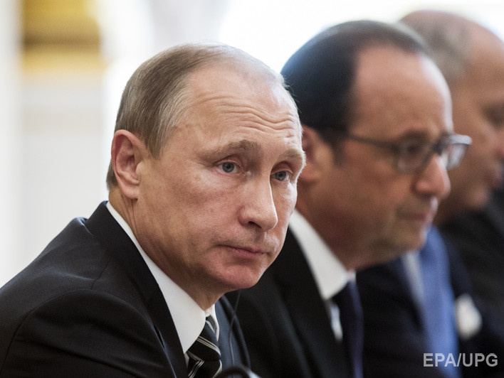 Reuters: Олланд потребовал от Путина бомбить только ИГИЛ и "Аль-Каиду" и согласиться на уход Асада