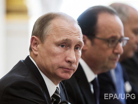 Reuters: Олланд потребовал от Путина бомбить только ИГИЛ и 