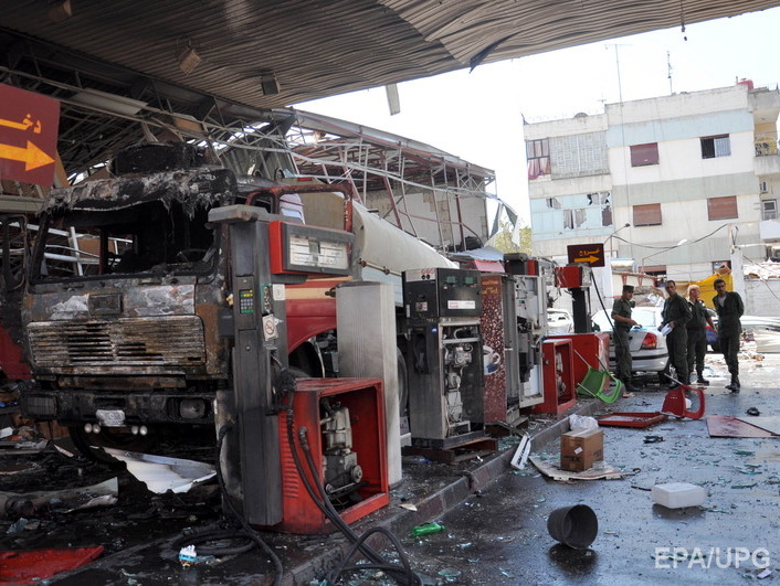Журналист Бочкала: Жители Дамаска сообщили, что после прихода русских пригород начали усиленно бомбить