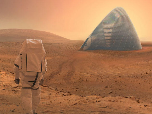 Ученые предлагают колонизировать Марс с помощью ледяных домов