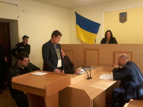 Печерский суд Киева арестовал свободовца Станкова с правом внесения залога