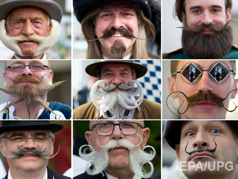 В Австрии прошел чемпионат мира по усам и бороде. Фоторепортаж