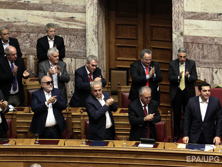 Греческий парламент выразил доверие правительству Ципраса