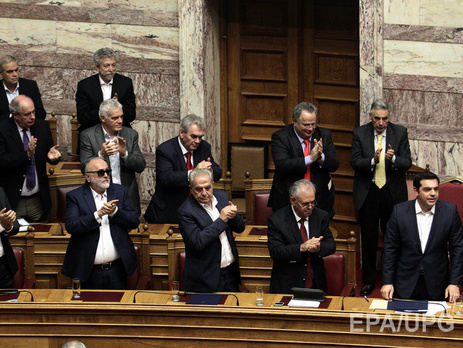 Греческий парламент выразил доверие правительству Ципраса
