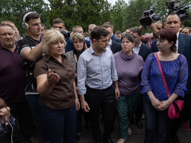 После перепалки Зеленского с журналисткой "Прямого" канал купил квартиру семье погибшего шахтера 