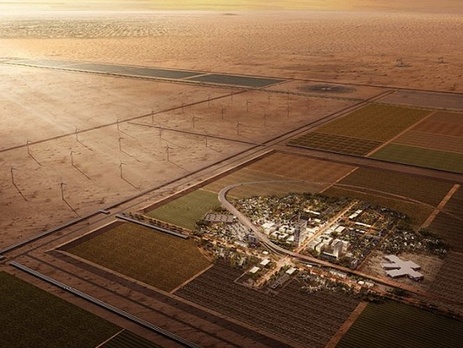 В пустыне американского штата Нью-Мехико построят город-призрак