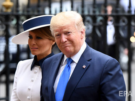 Трамп находится с государственным визитом в Великобритании. Фоторепортаж
