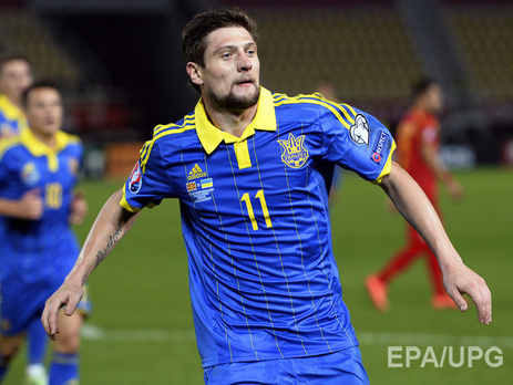 Шаг к Евро-2016: Сборная Украины переиграла Македонию. Фоторепортаж