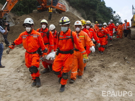 Количество жертв оползня в Гватемале увеличилось до 253 человек
