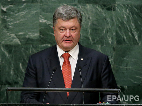 Порошенко: Почти 108 тыс. человек принимали или принимают участие в АТО на Донбассе