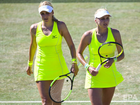 Надежда Киченок (на фото слева) в парном рейтинге WTA выше всех украинок