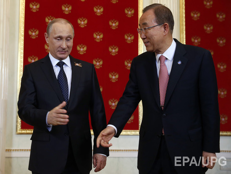 Генсек ООН: Российские авиаудары осложнили ситуацию в Сирии