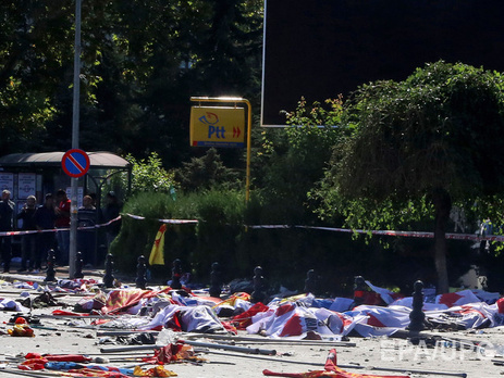 МИД: Данных о пострадавших украинцах в результате теракта в Анкаре нет