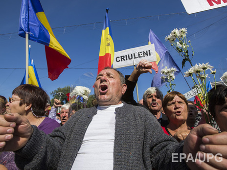 В Молдове не прекращаются акции протеста