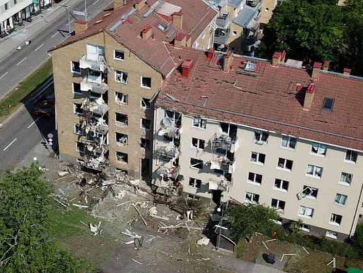 В жилом доме в Швеции произошел взрыв, по меньшей мере 25 человек пострадали
